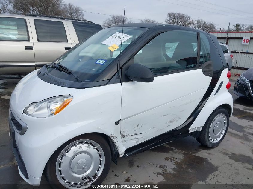 2014 SMART FORTWO PASSION/PURE - WMEEJ3BA0EK742888