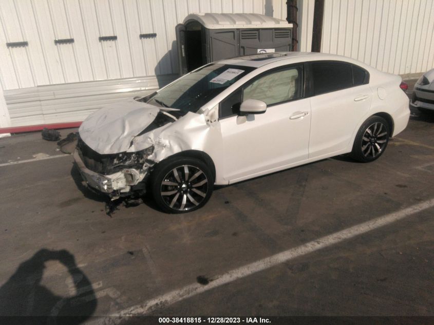 2014 HONDA CIVIC EX-L - 19XFB2F99EE225764