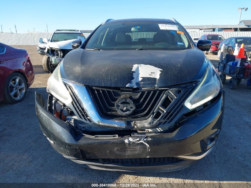 2018 NISSAN MURANO S/SV/SL/PLATINUM - 5N1AZ2MG1JN169411