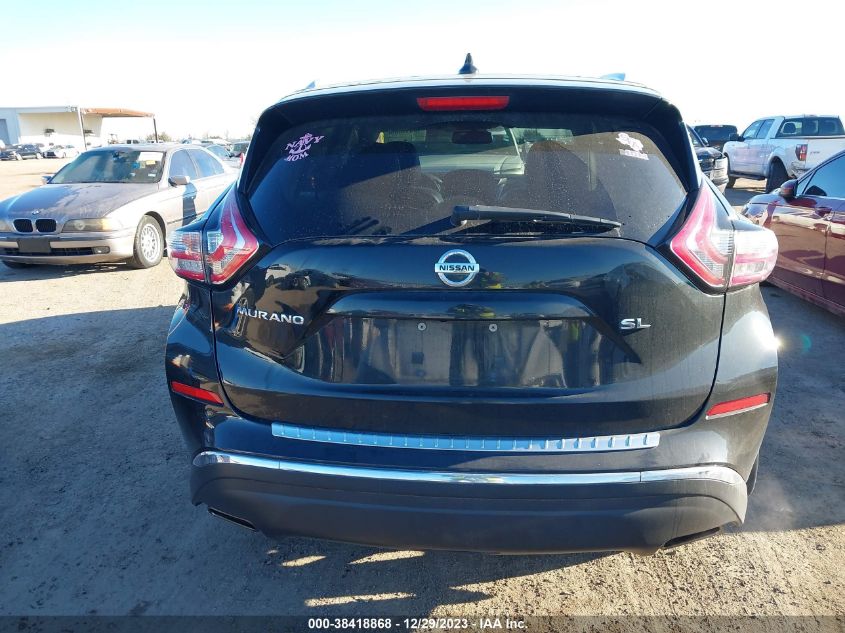 2018 NISSAN MURANO S/SV/SL/PLATINUM - 5N1AZ2MG1JN169411