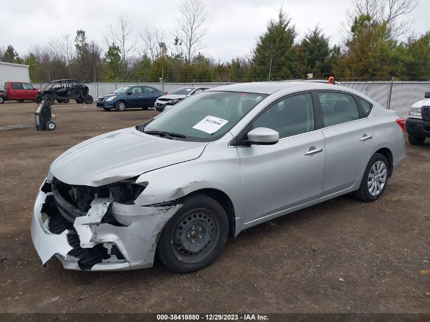 2019 NISSAN SENTRA S - 3N1AB7AP2KY334965