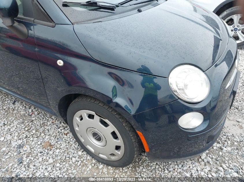2013 FIAT 500 POP - 3C3CFFAR4DT528648