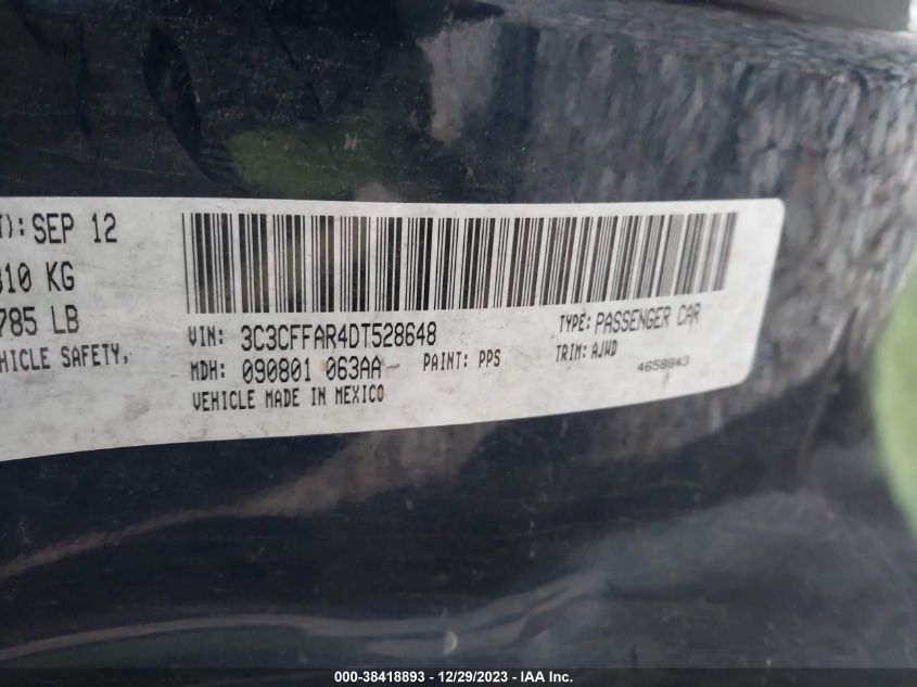 2013 FIAT 500 POP - 3C3CFFAR4DT528648