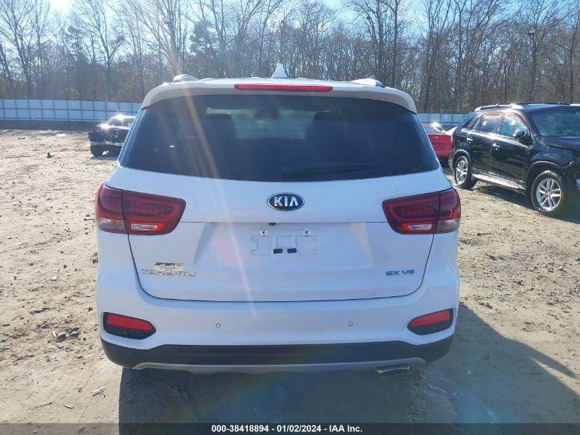 2019 KIA SORENTO 3.3L EX - 5XYPH4A56KG503165