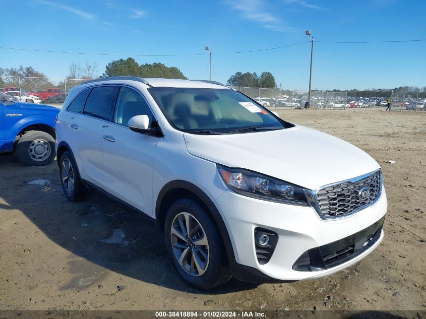 2019 KIA SORENTO 3.3L EX - 5XYPH4A56KG503165