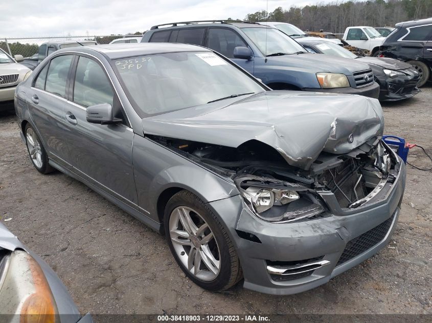 2014 MERCEDES-BENZ C 250 LUXURY/SPORT - WDDGF4HBXEG206733