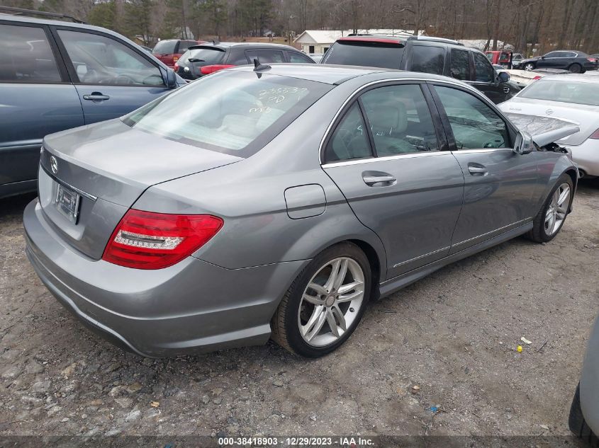 2014 MERCEDES-BENZ C 250 LUXURY/SPORT - WDDGF4HBXEG206733
