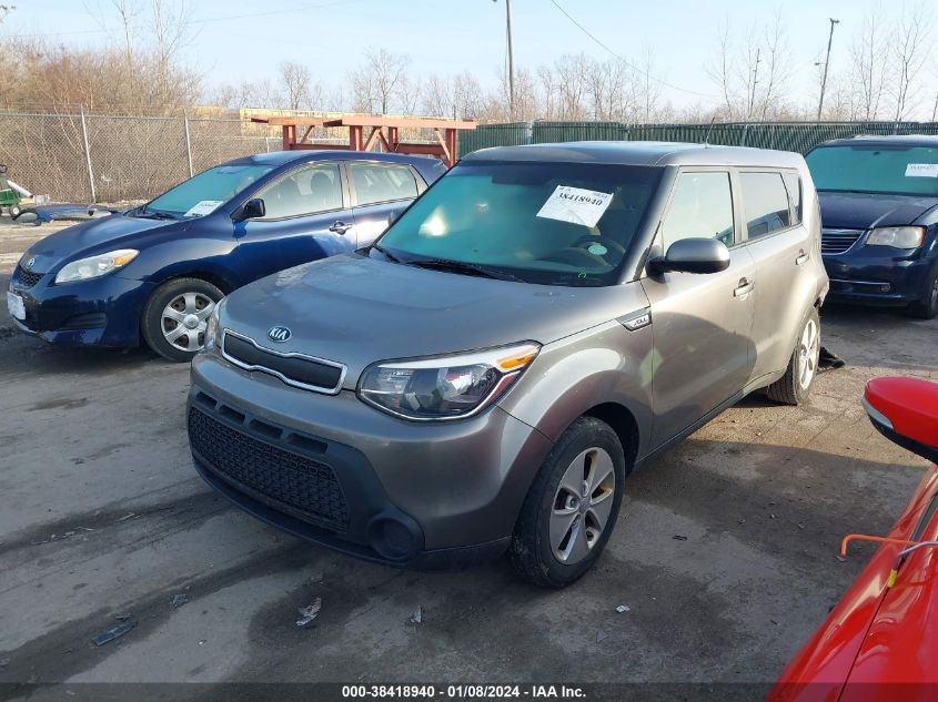 2016 KIA SOUL - KNDJN2A28G7361589