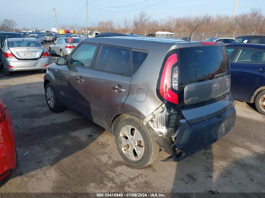2016 KIA SOUL - KNDJN2A28G7361589