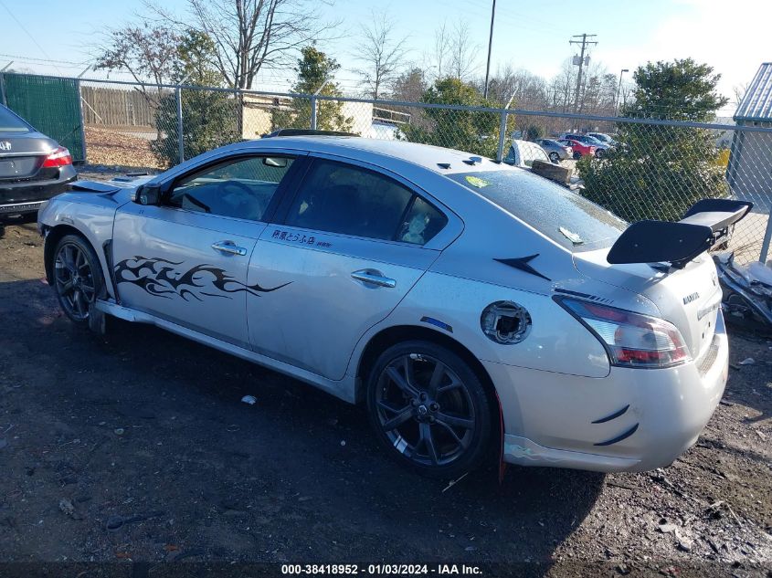 2013 NISSAN MAXIMA S/SV - 1N4AA5AP9DC817147