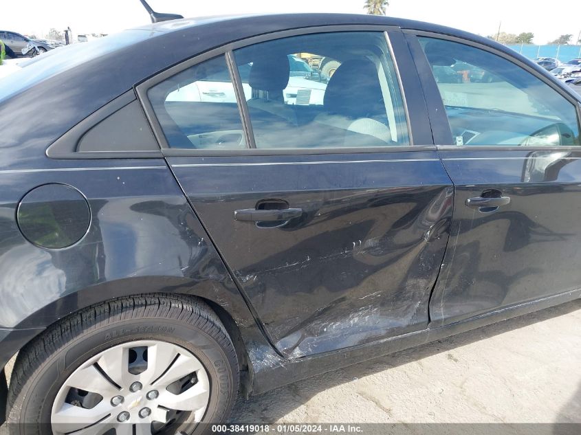 2014 CHEVROLET CRUZE LS AUTO - 1G1PA5SH9E7135884