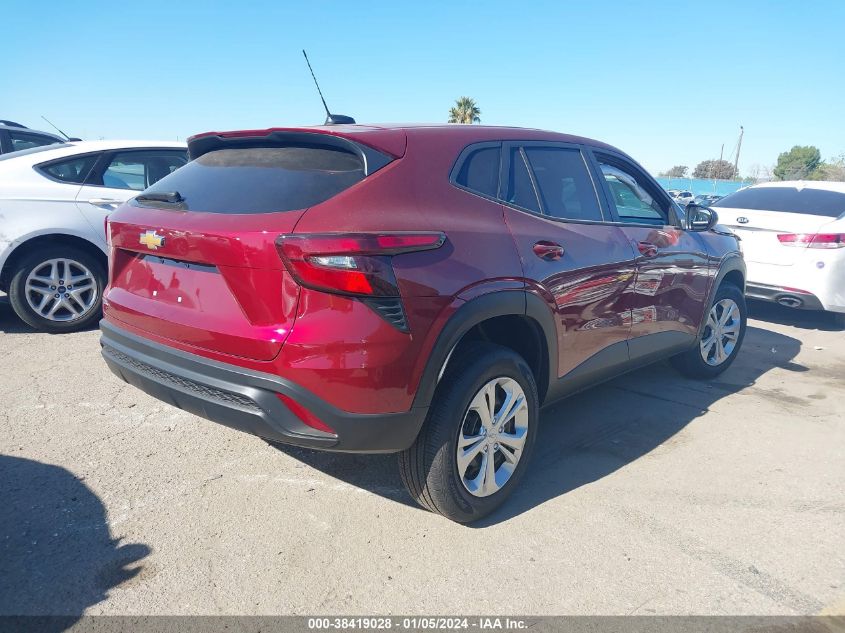 2024 CHEVROLET TRAX LS - KL77LFE22RC131555