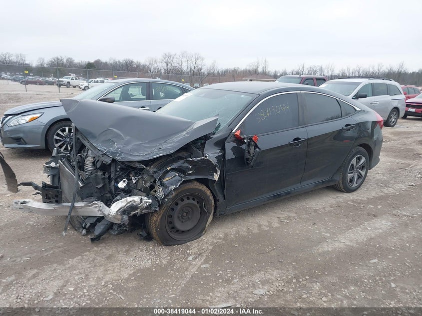 VIN 19XFC2F69KE025286 2019 HONDA CIVIC LX
