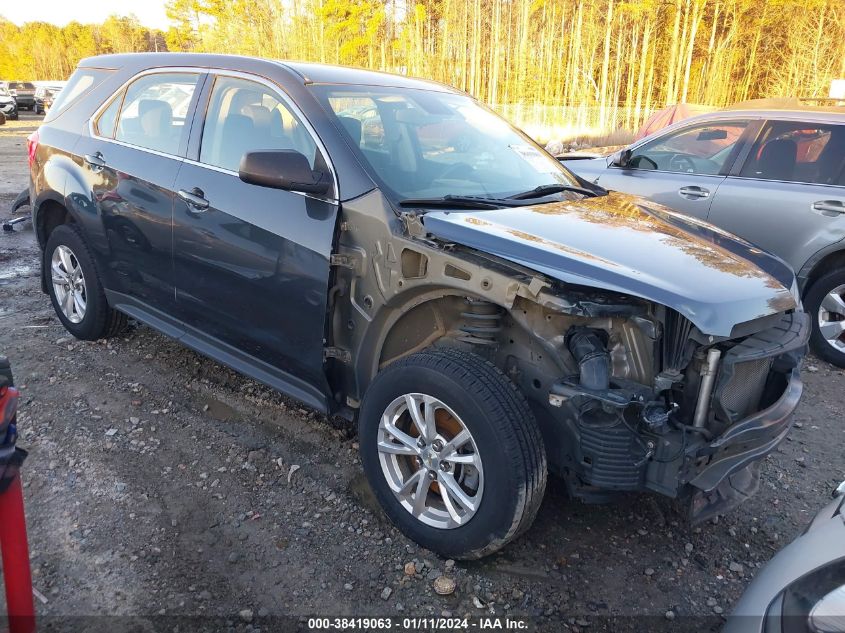 2017 CHEVROLET EQUINOX LS - 2GNFLEEK3H6185695