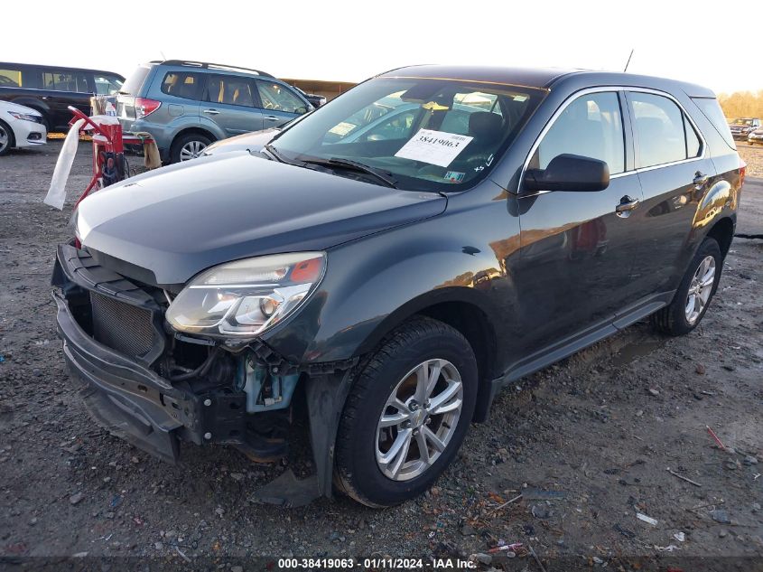 2017 CHEVROLET EQUINOX LS - 2GNFLEEK3H6185695