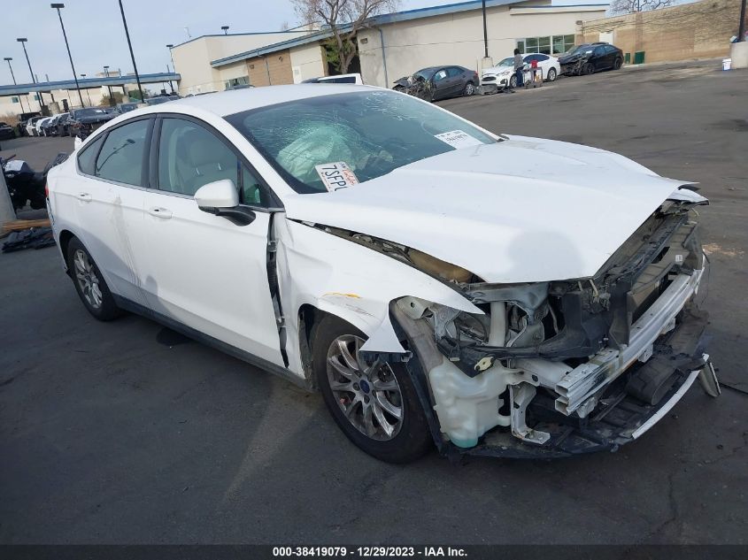 2016 FORD FUSION S - 3FA6P0G71GR384752