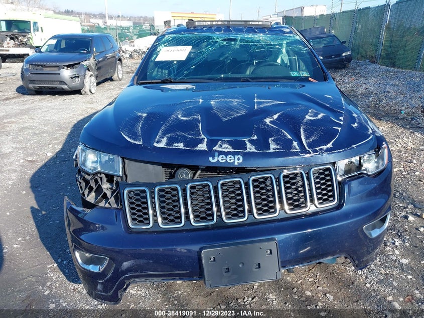 VIN 1C4RJFBG1HC603812 2017 JEEP GRAND CHEROKEE LIMITED