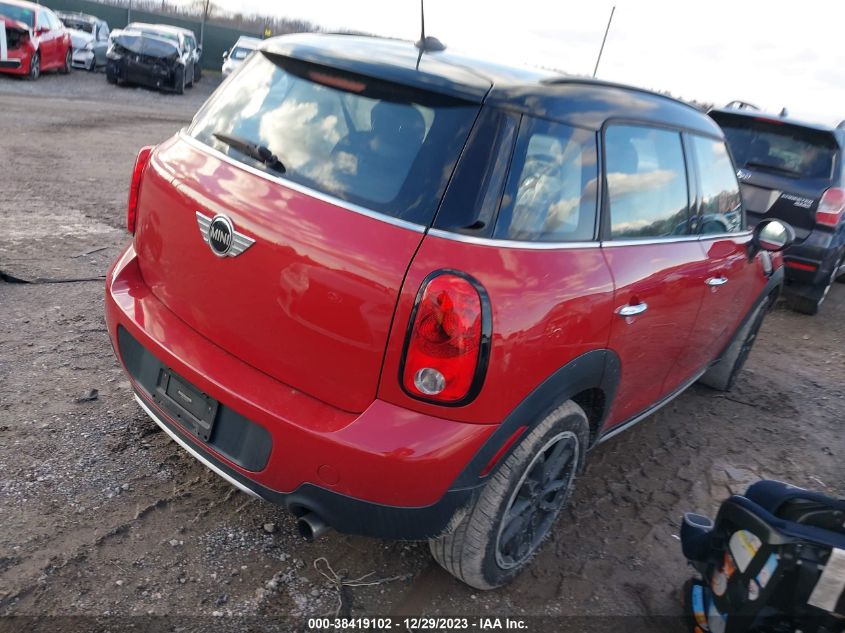 2015 MINI COUNTRYMAN COOPER WMWZB3C52FWR43259