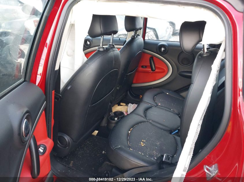 2015 MINI COUNTRYMAN COOPER WMWZB3C52FWR43259