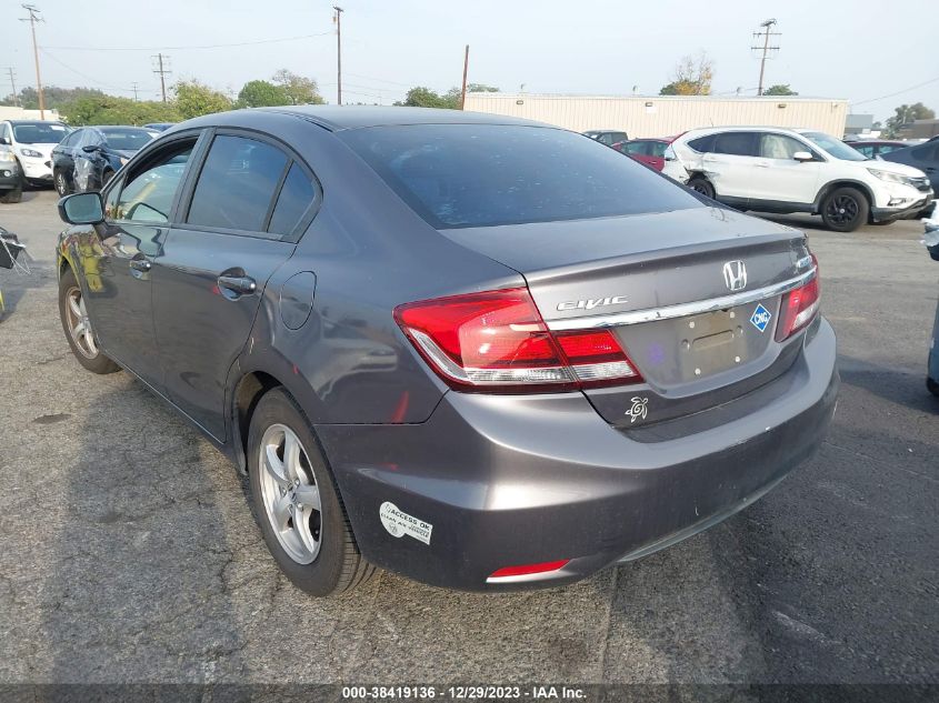 2014 HONDA CIVIC NATURAL GAS - 19XFB5F54EE000456