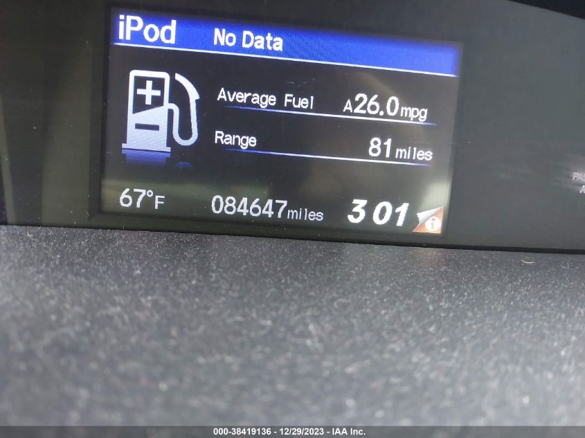 2014 HONDA CIVIC NATURAL GAS - 19XFB5F54EE000456