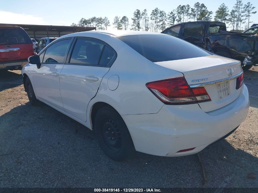 2015 HONDA CIVIC LX - 19XFB2F53FE244678