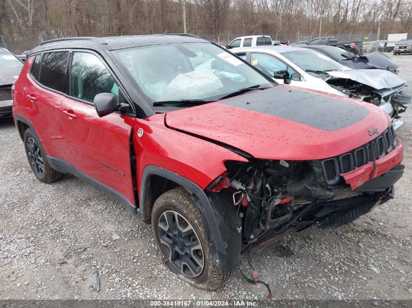 2019 JEEP COMPASS TRAILHAWK 4X4 - 3C4NJDDB7KT752841