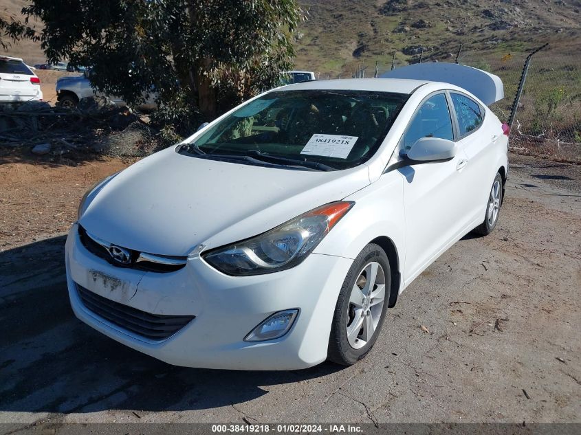 2013 HYUNDAI ELANTRA GLS/LIMITED - 5NPDH4AE0DH427201