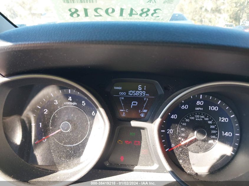 2013 HYUNDAI ELANTRA GLS/LIMITED - 5NPDH4AE0DH427201