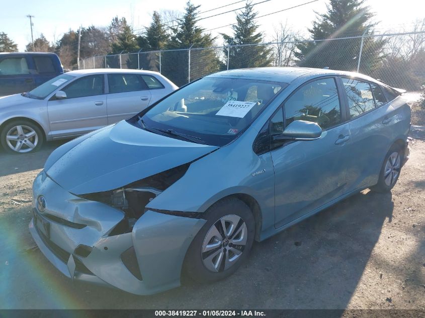 JTDKARFU2J3548361 | 2018 TOYOTA PRIUS