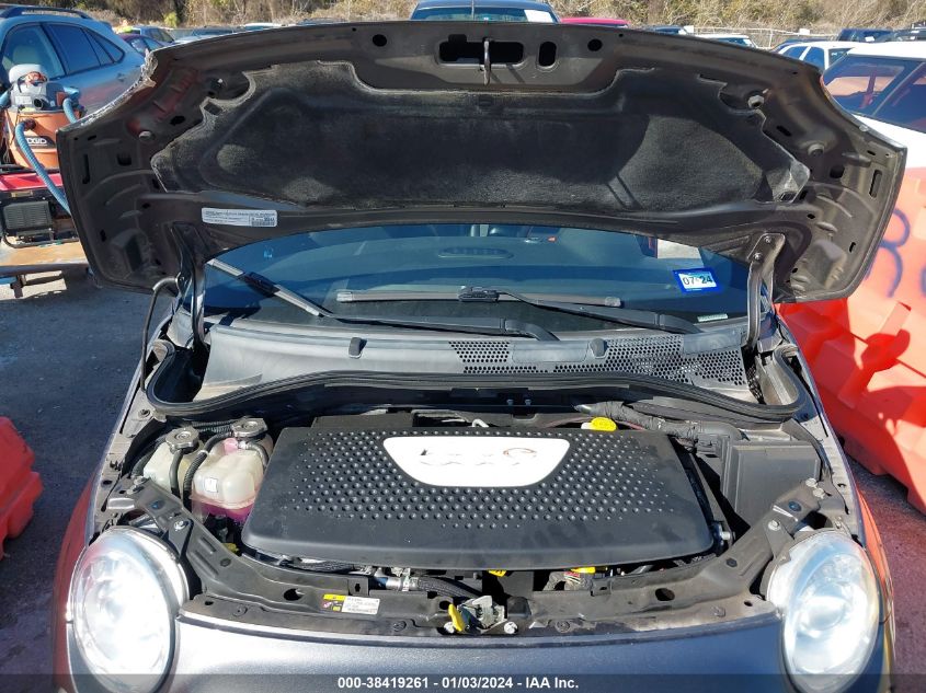 2015 FIAT 500E BATTERY ELECTRIC 3C3CFFGE2FT585826