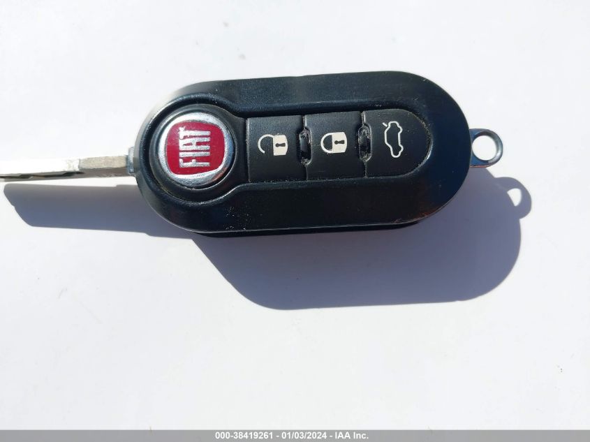 2015 FIAT 500E BATTERY ELECTRIC 3C3CFFGE2FT585826