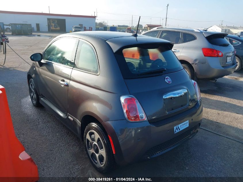 2015 FIAT 500E BATTERY ELECTRIC 3C3CFFGE2FT585826