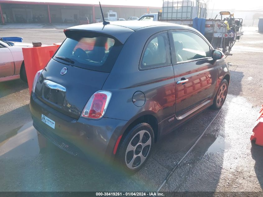 2015 FIAT 500E BATTERY ELECTRIC 3C3CFFGE2FT585826