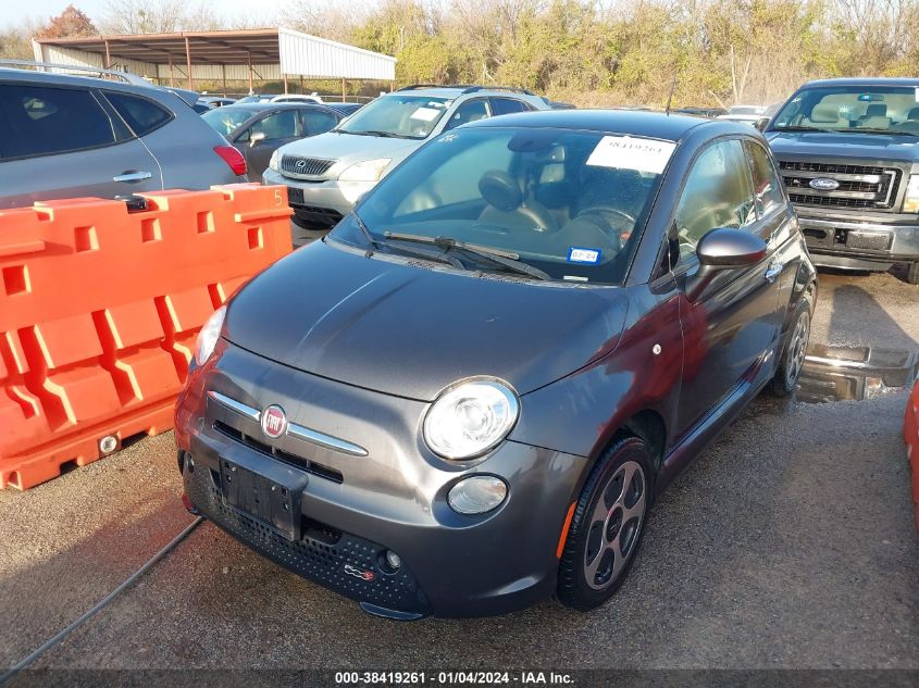 2015 FIAT 500E BATTERY ELECTRIC 3C3CFFGE2FT585826