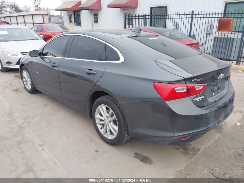 2018 CHEVROLET MALIBU LT - 1G1ZD5STXJF219894