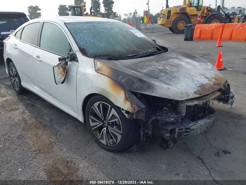 2018 HONDA CIVIC EXL - JHMFC1F77JX036285
