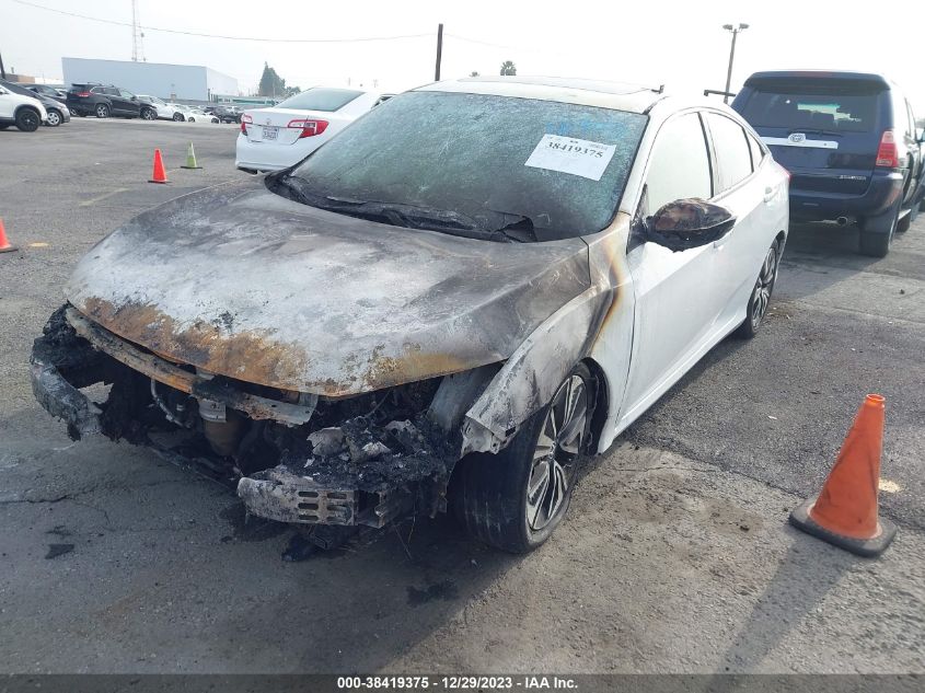 2018 HONDA CIVIC EXL - JHMFC1F77JX036285