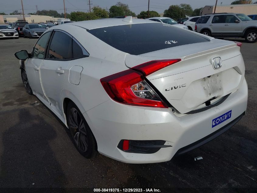 2018 HONDA CIVIC EXL - JHMFC1F77JX036285
