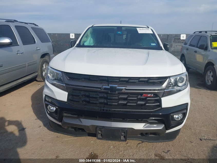 VIN 1GCGSDEN6N1217509 2022 CHEVROLET COLORADO Z71