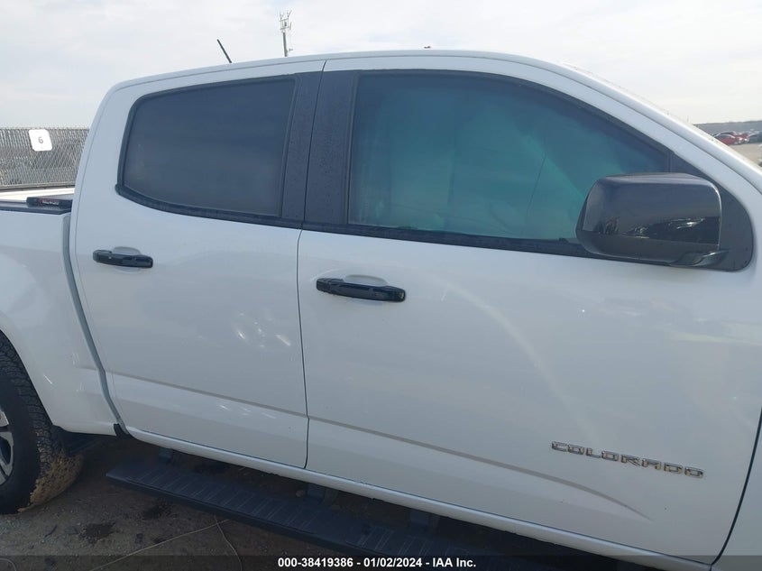 VIN 1GCGSDEN6N1217509 2022 CHEVROLET COLORADO Z71