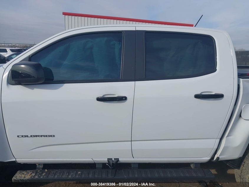 VIN 1GCGSDEN6N1217509 2022 CHEVROLET COLORADO Z71