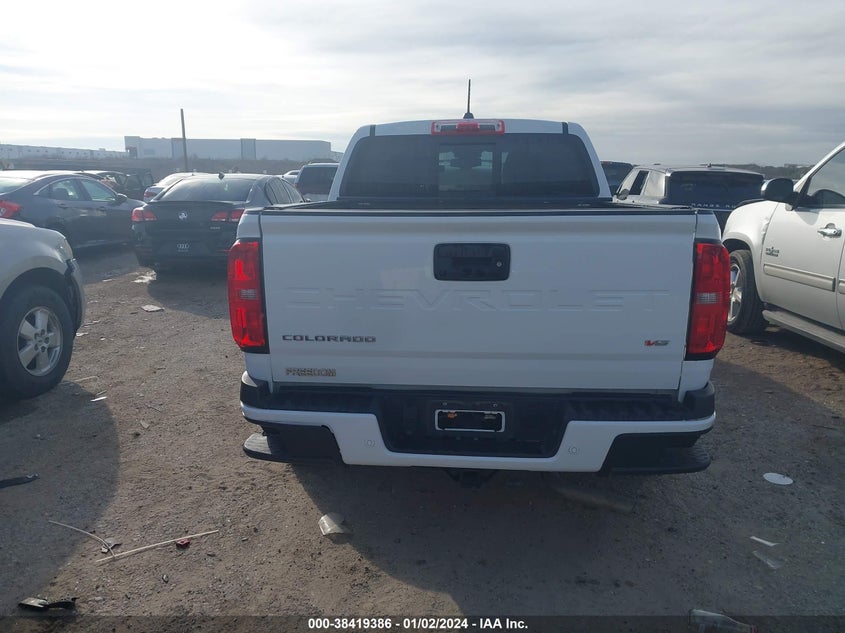 VIN 1GCGSDEN6N1217509 2022 CHEVROLET COLORADO Z71
