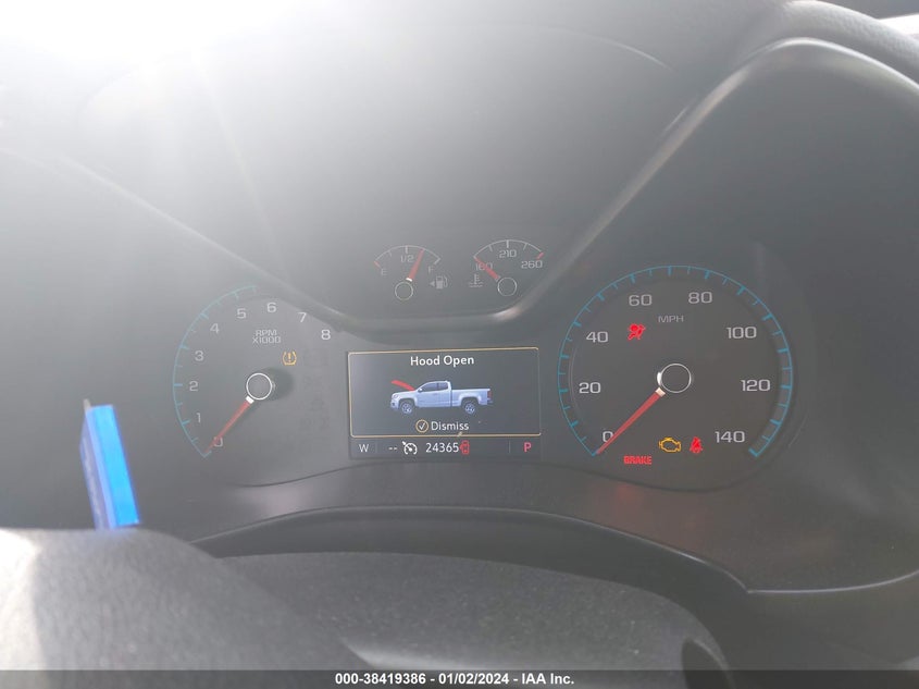 VIN 1GCGSDEN6N1217509 2022 CHEVROLET COLORADO Z71