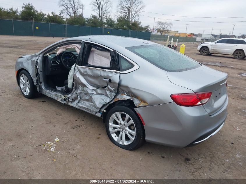 2015 CHRYSLER 200 LIMITED - 1C3CCCAB5FN663635