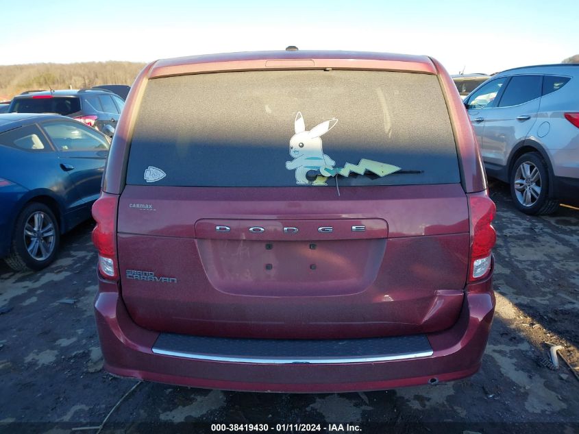 2016 DODGE GRAND CARAVAN SE - 2C4RDGBGXGR244253