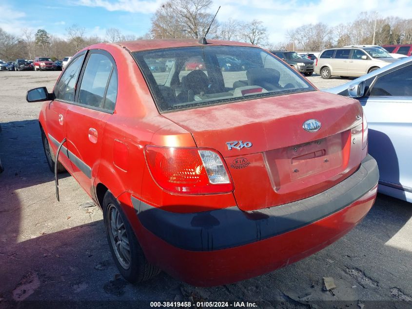 KNADE123966071880 | 2006 KIA RIO