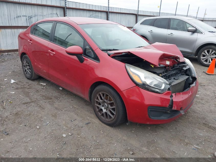2015 KIA RIO LX - KNADM4A34F6527435