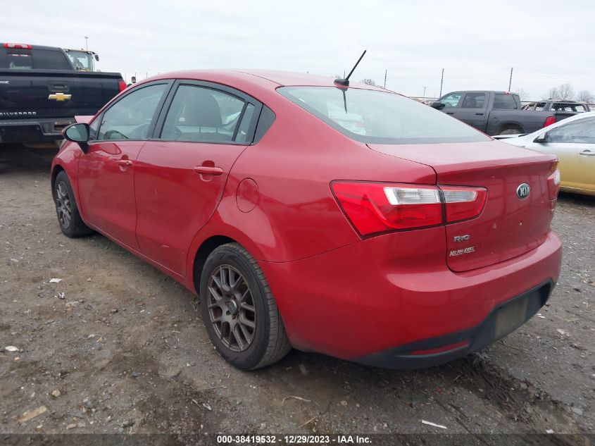 2015 KIA RIO LX - KNADM4A34F6527435