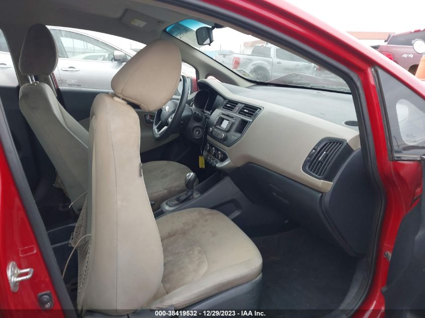 2015 KIA RIO LX - KNADM4A34F6527435